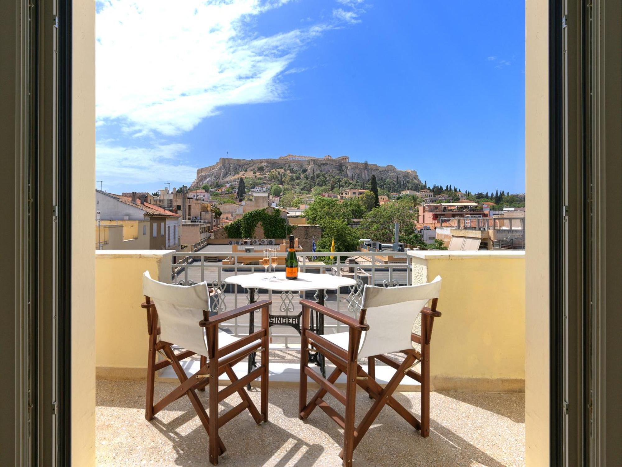Prestige Penthouse - Breathtaking Parthenon Views In Plaka Daire Atina Dış mekan fotoğraf
